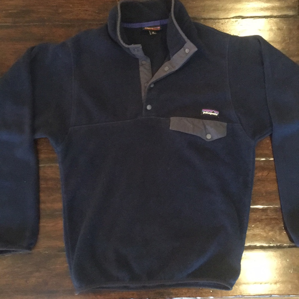 Men's patagonia synchilla fleece jacket